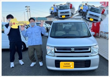 ”ワゴンＲ”納車おめでとうございます!!